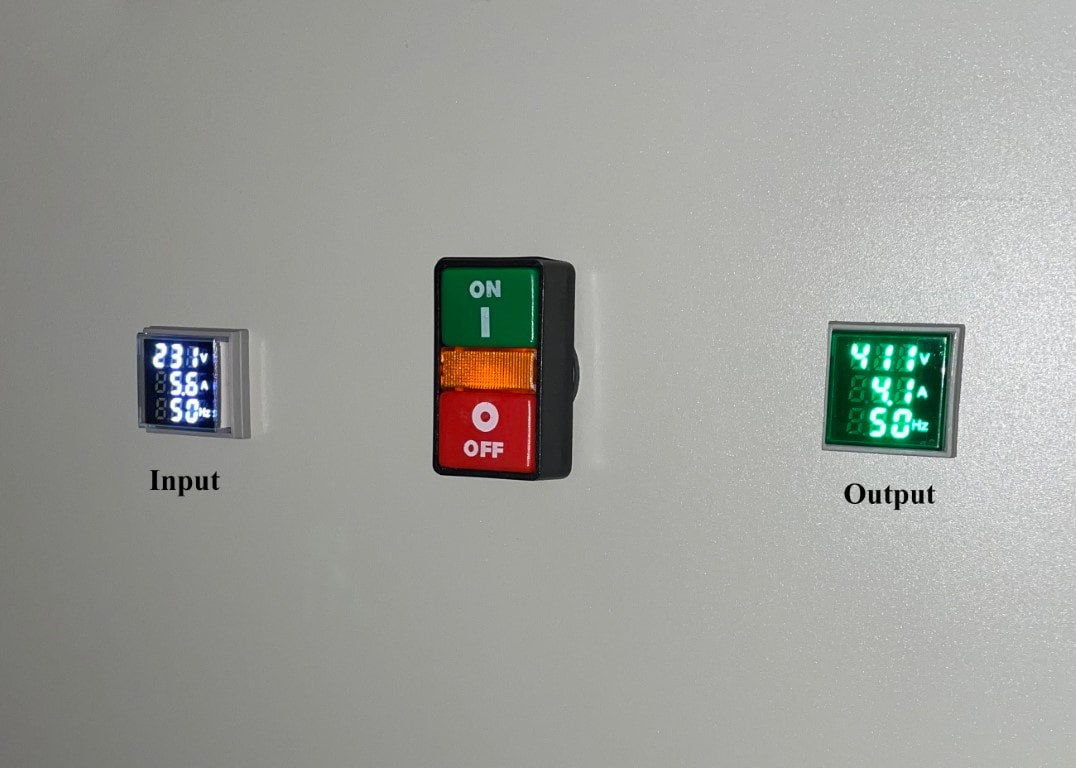 15HP Rotary Converter (ARC015) Single Phase to Three Phase Changer